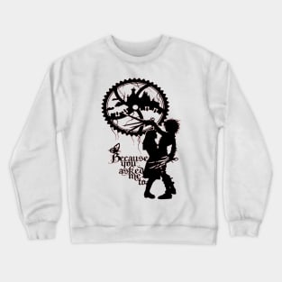 Edward Scissorhands and Kim Boggs Crewneck Sweatshirt